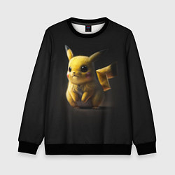 Свитшот детский Pika, цвет: 3D-черный