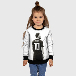 Свитшот детский 10 Leo Messi, цвет: 3D-черный — фото 2