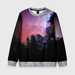 Детский свитшот Mirror edge abstract