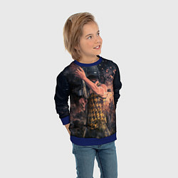 Свитшот детский PUBG засада, цвет: 3D-синий — фото 2