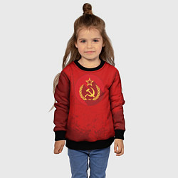 Свитшот детский Тень СССР, цвет: 3D-черный — фото 2