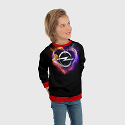 Свитшот детский С логотипом Опель, цвет: 3D-красный — фото 2