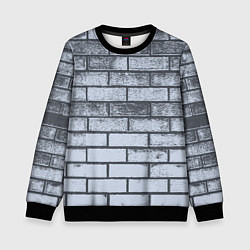 Свитшот детский Grey wall, цвет: 3D-черный
