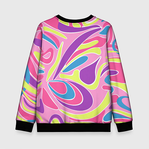 Детский свитшот Barbie Totally Hair - ретро костюм / 3D-Черный – фото 2