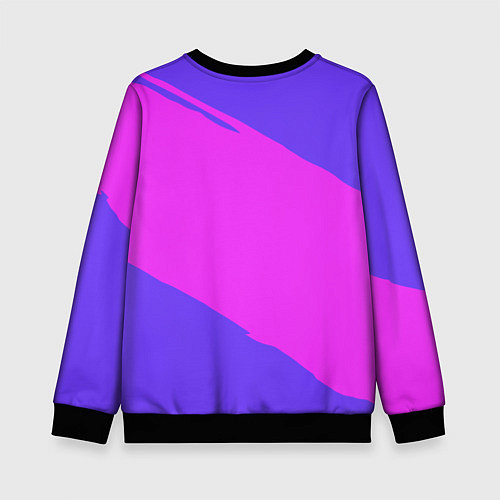 Детский свитшот Гимнастка с мячом / 3D-Черный – фото 2