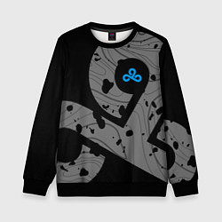 Свитшот детский Форма Cloud 9 black, цвет: 3D-черный