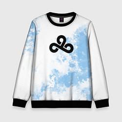Свитшот детский Cloud9 Облачный, цвет: 3D-черный