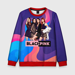 Свитшот детский K-pop Blackpink girls, цвет: 3D-красный