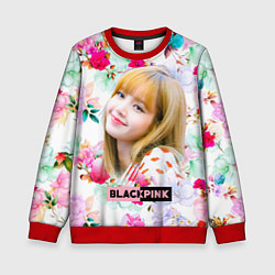 Свитшот детский Blackpink Lisa, цвет: 3D-красный