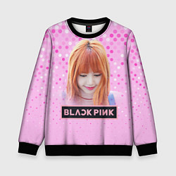 Свитшот детский Blackpink Lisa, цвет: 3D-черный