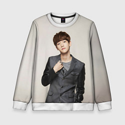 Свитшот детский Xi Lu Han, цвет: 3D-белый