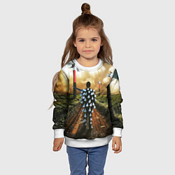 Свитшот детский Pink Floyd Tribute, цвет: 3D-белый — фото 2