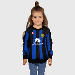 Свитшот детский Барелла Интер форма 2324 домашняя, цвет: 3D-черный — фото 2
