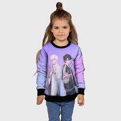 Свитшот детский Персонажи - Агенты времени, цвет: 3D-черный — фото 2