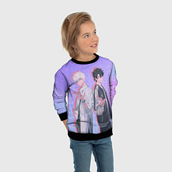 Свитшот детский Персонажи - Агенты времени, цвет: 3D-черный — фото 2