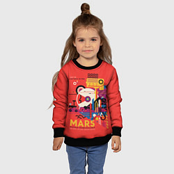 Свитшот детский Марс - Нато, цвет: 3D-черный — фото 2