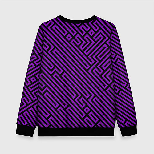 Детский свитшот Крыса в толстовке - да я крыса / 3D-Черный – фото 2