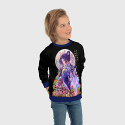 Свитшот детский Вей Ин - Магистр Дьявольского Культа, цвет: 3D-синий — фото 2