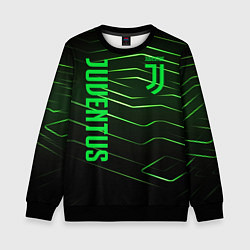 Детский свитшот Juventus 2 green logo