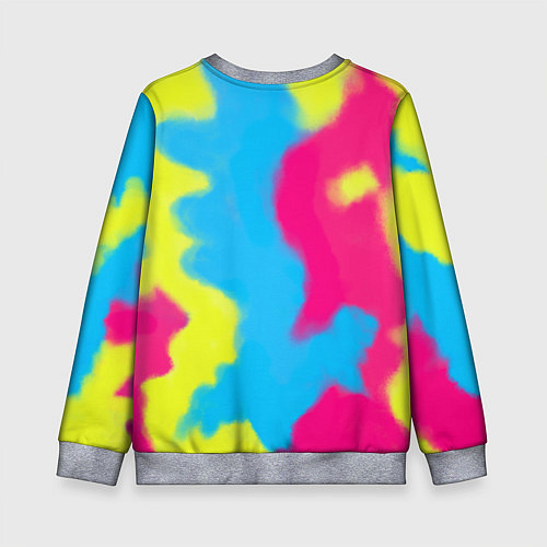 Детский свитшот I Am Kenough Tie-Dye / 3D-Меланж – фото 2