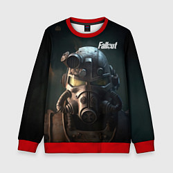 Свитшот детский Fallout game, цвет: 3D-красный