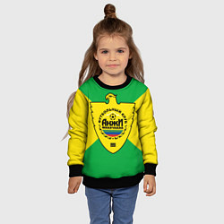 Свитшот детский ФК Анжи, цвет: 3D-черный — фото 2