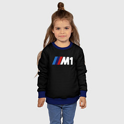 Свитшот детский Bmw sport formula 1, цвет: 3D-синий — фото 2