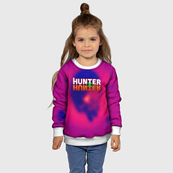 Свитшот детский Hunter х Hunter anime, цвет: 3D-белый — фото 2