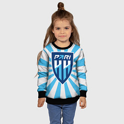 Свитшот детский Пари Нижний Новгород ФК, цвет: 3D-черный — фото 2