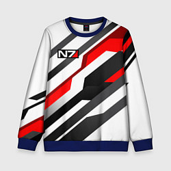 Детский свитшот Mass effect - white uniform n7