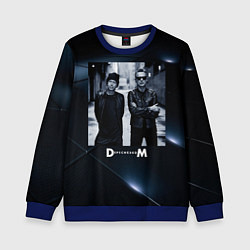 Свитшот детский Depeche Mode - Мартин и Дэйв, цвет: 3D-синий