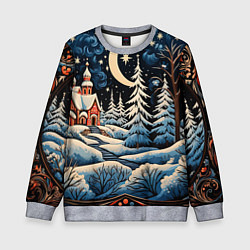 Детский свитшот Морозное утро