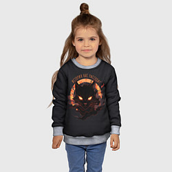 Свитшот детский История нас рассудит, цвет: 3D-меланж — фото 2