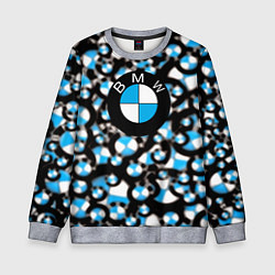 Свитшот детский BMW sportlogo, цвет: 3D-меланж