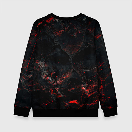 Детский свитшот Мы не просим прощения мы просим уважения / 3D-Черный – фото 2