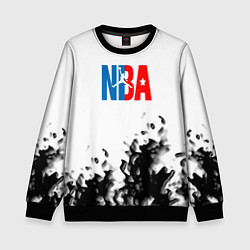 Свитшот детский Basketball краски, цвет: 3D-черный