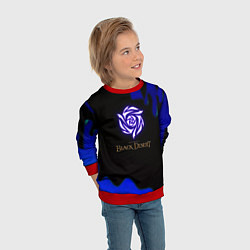 Свитшот детский Black desert game rpg, цвет: 3D-красный — фото 2