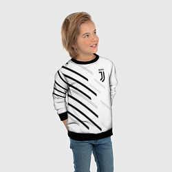 Свитшот детский Juventus sport geometry, цвет: 3D-черный — фото 2