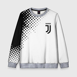 Свитшот детский Juventus sport black geometry, цвет: 3D-меланж