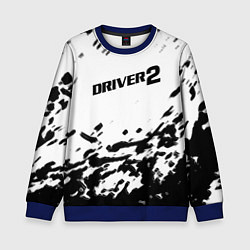 Свитшот детский Driver 2 краски, цвет: 3D-синий
