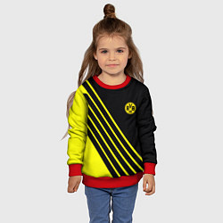 Свитшот детский Borussia sport line uniform, цвет: 3D-красный — фото 2
