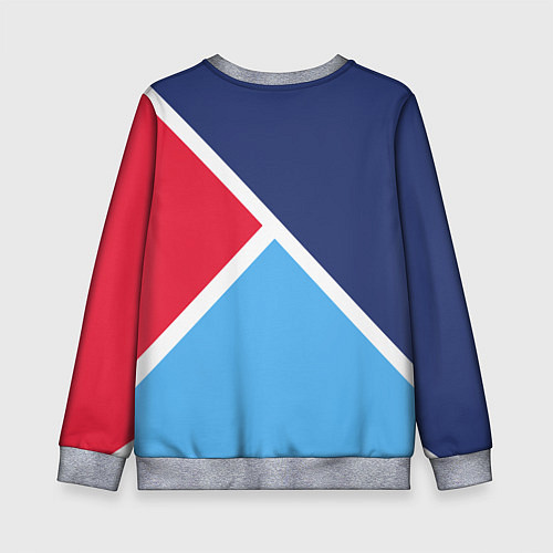 Детский свитшот Расцветка из 90 / 3D-Меланж – фото 2