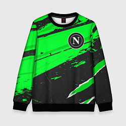Свитшот детский Napoli sport green, цвет: 3D-черный