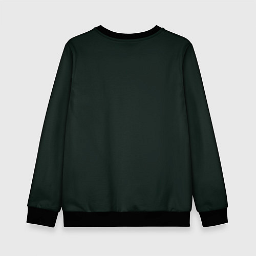 Детский свитшот Голова льва с розовой гривой: я чистый кайф это ба / 3D-Черный – фото 2