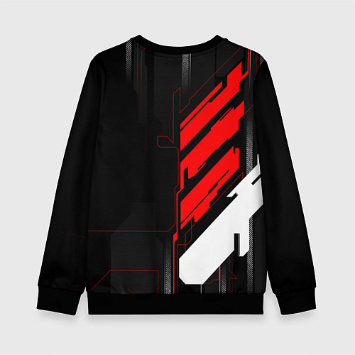 Детский свитшот The Witcher - Кибер / 3D-Черный – фото 2