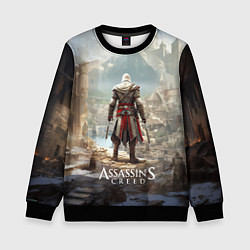 Детский свитшот Assassins creed старинный город