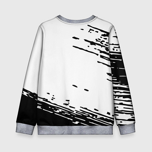 Детский свитшот Him метал / 3D-Меланж – фото 2