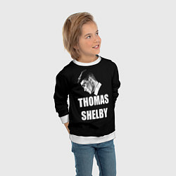 Свитшот детский Thomas shelbi, цвет: 3D-белый — фото 2