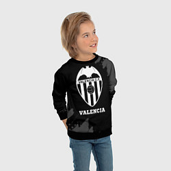 Свитшот детский Valencia sport на темном фоне, цвет: 3D-черный — фото 2