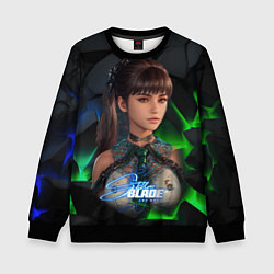 Свитшот детский Stellar Blade Eve, цвет: 3D-черный